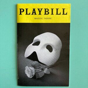 Playbill The Phantom of the Opera BEN CRAWFORD KALEY ANN VOORHEES JAY ARMSTRONG